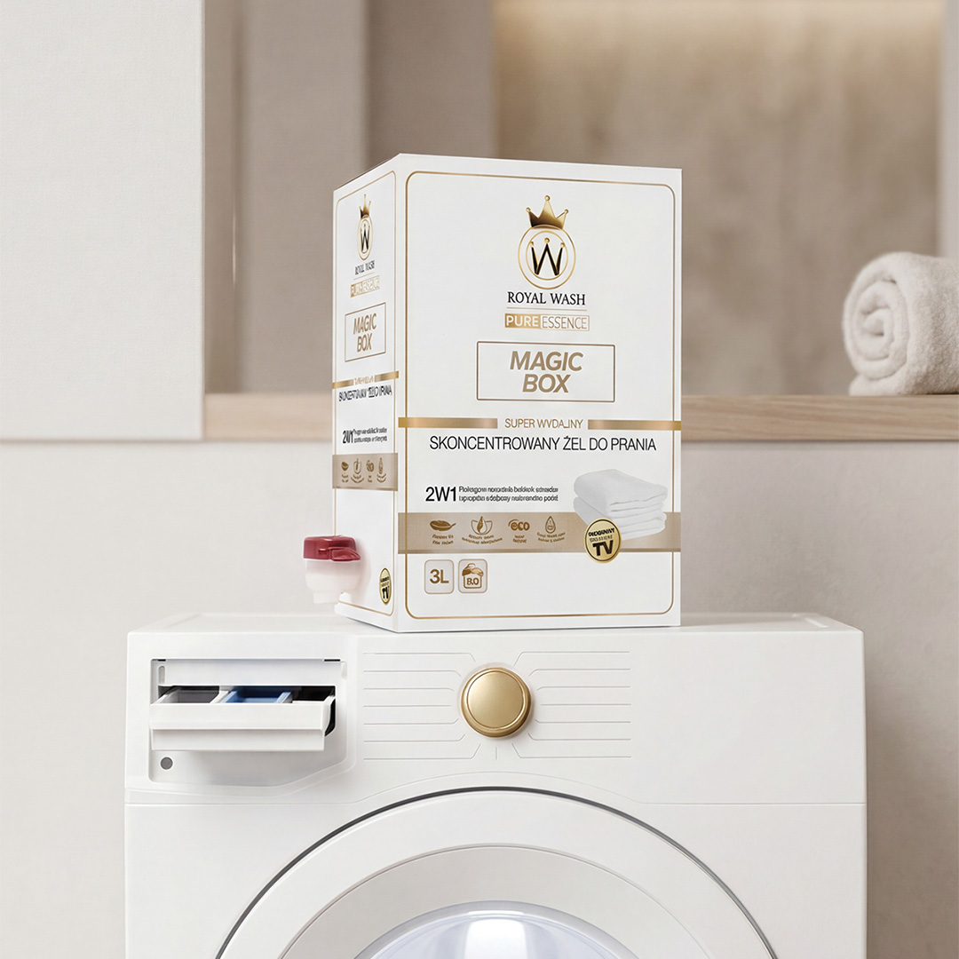 Royal Wash Pure Essence Magic Box - żel do prania 3L